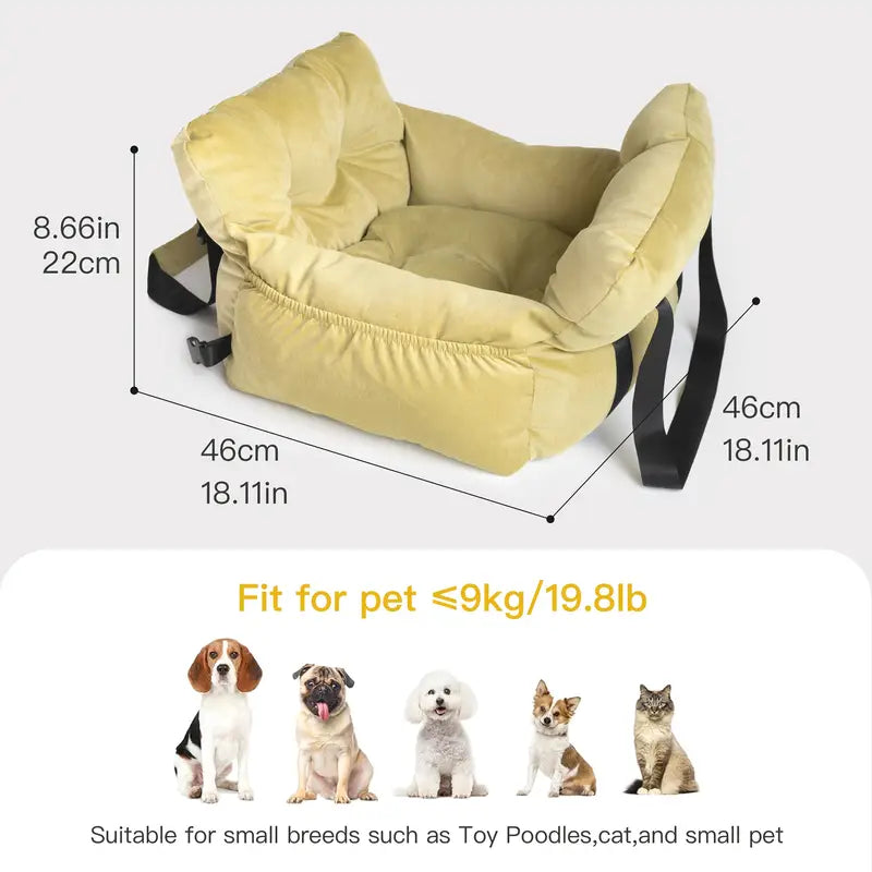 Bark & Buff™ Dog Carrier Car Seat