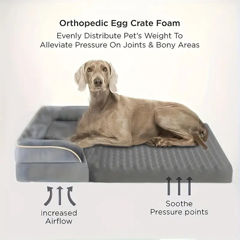 Bark & Buff™ Large Deluxe Orthopedic Dog Bed