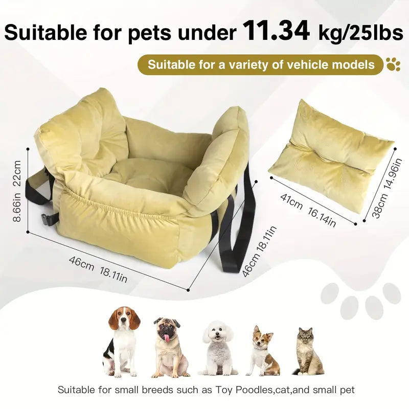 Bark & Buff™ Dog Carrier Car Seat