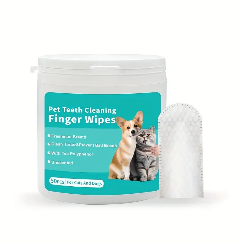 Bark & Buff™ Pet Cleaning Finger Wipes