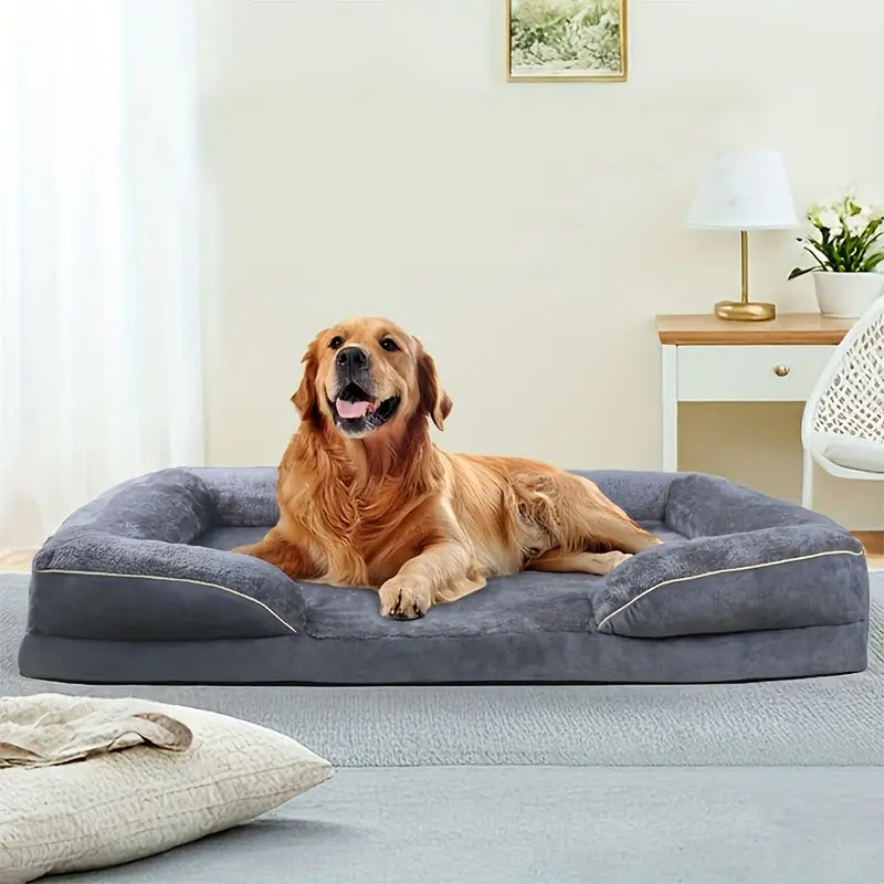 Bark & Buff™ Large Deluxe Orthopedic Dog Bed