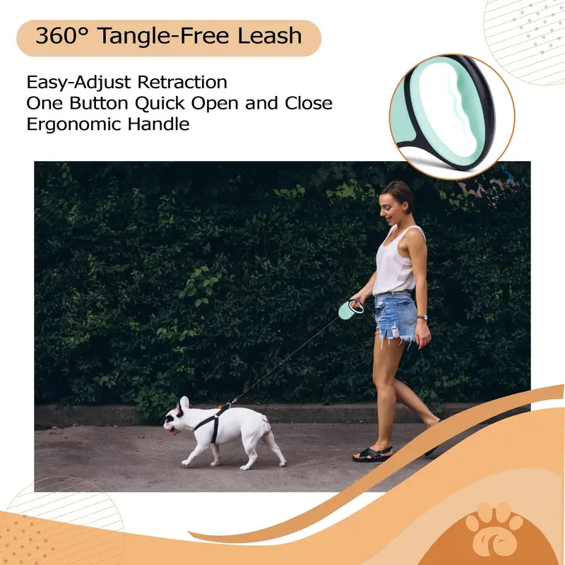 Bark & Buff™ Retractable Pet Leash