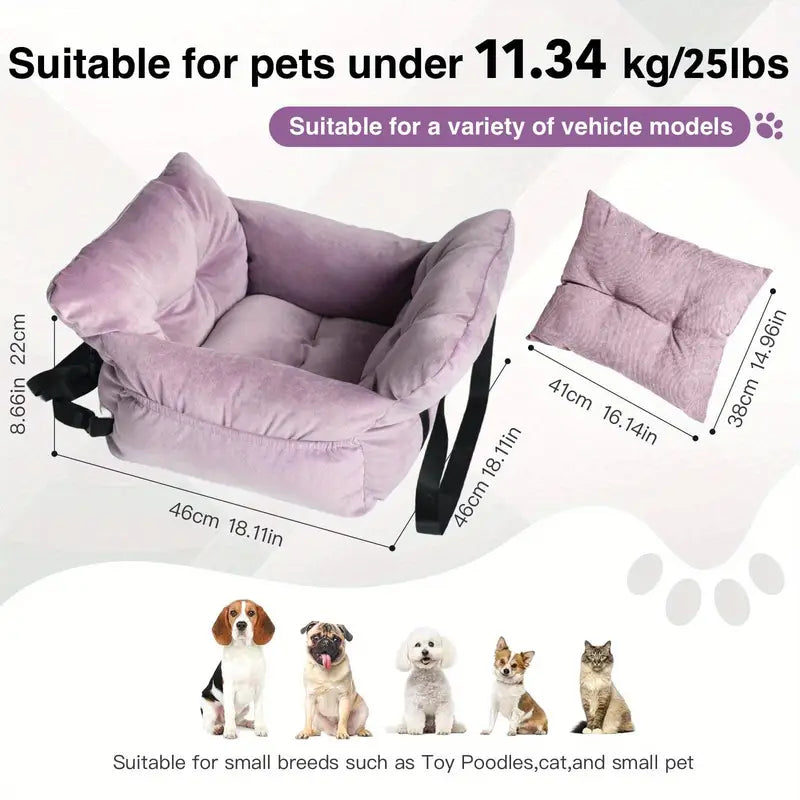 Bark & Buff™ Dog Carrier Car Seat