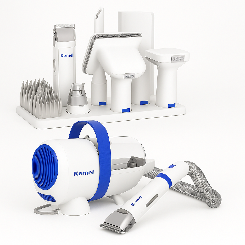 Bark & Buff™ 7-in-1 Pet Grooming Kit & Vacuum