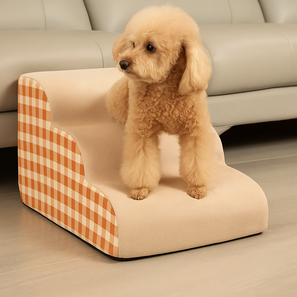 Bark & Buff™ Pet Portable Ramp & Stairs