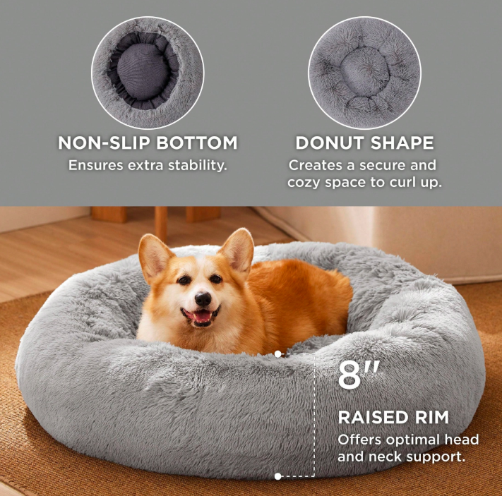 Bark & Buff™ Dream Cloud Calming Pet Bed