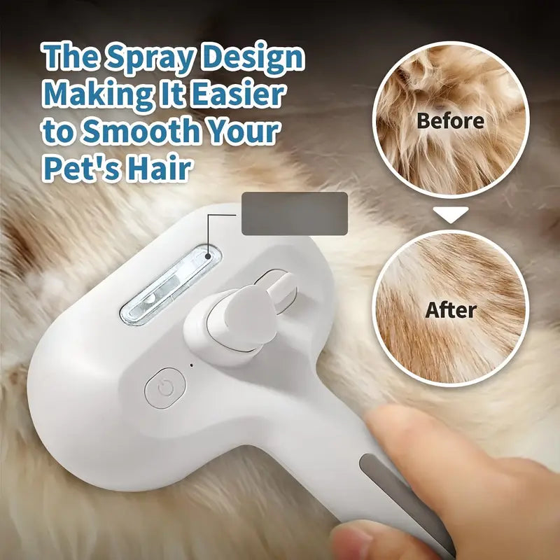 Bark & Buff™ Pet Grooming Mist Brush