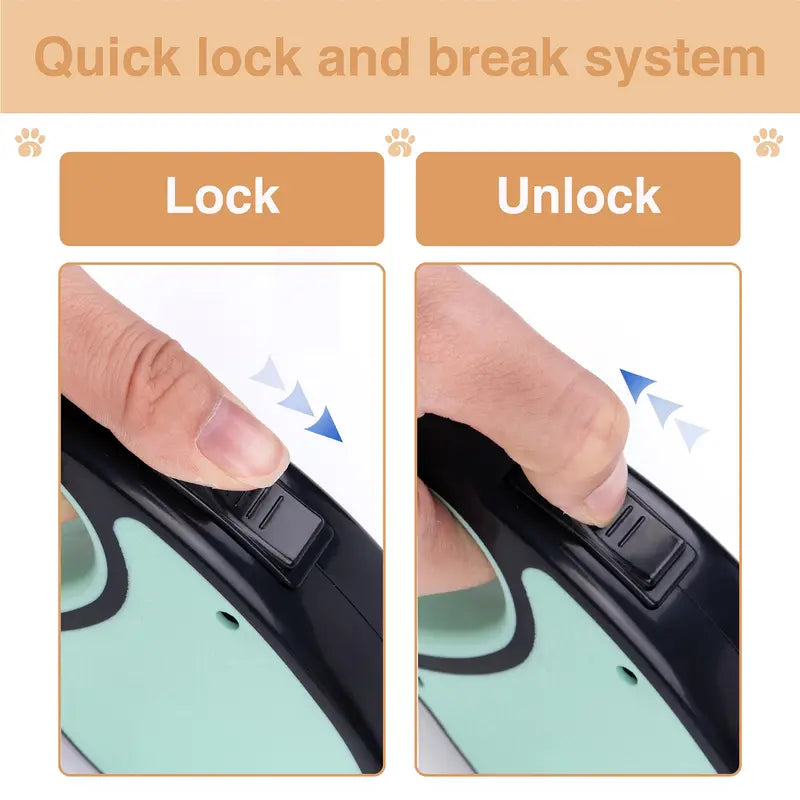 Bark & Buff™ Retractable Pet Leash