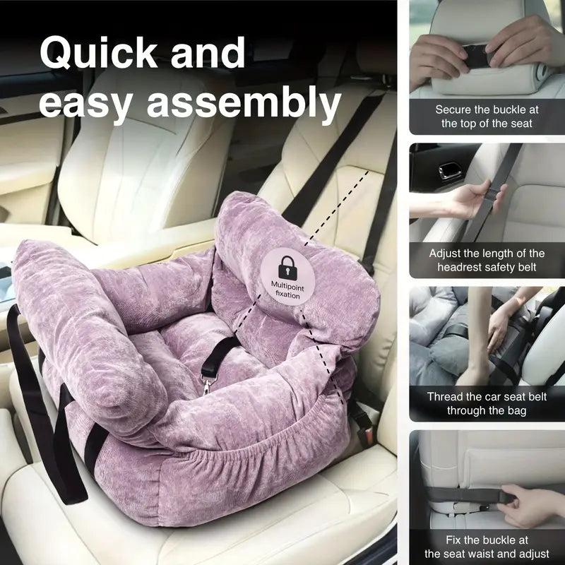 Bark & Buff™ Dog Carrier Car Seat