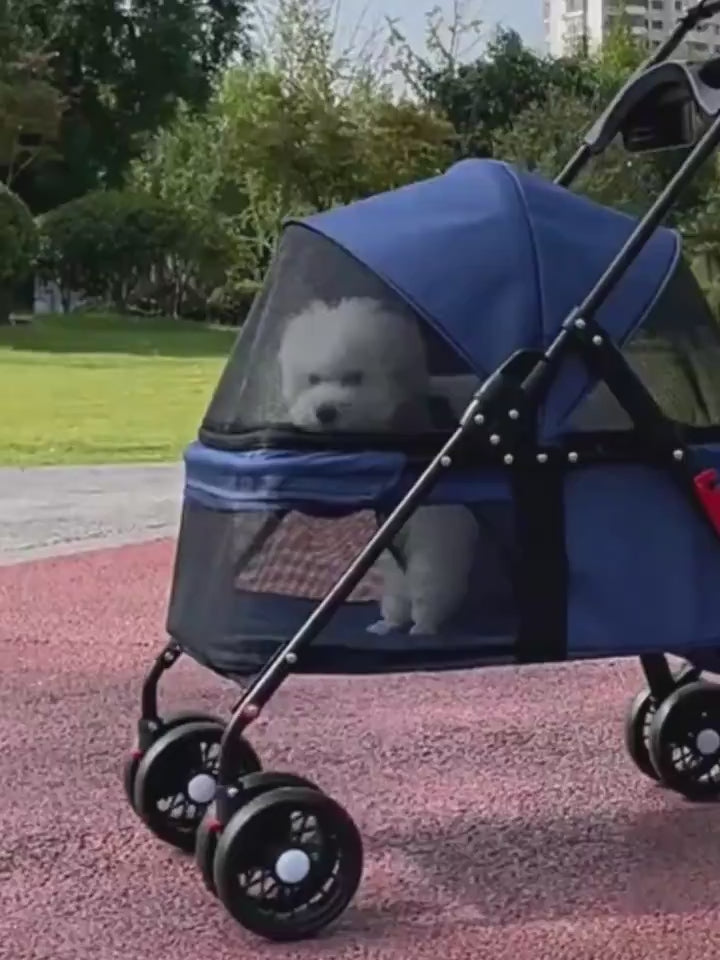Bark & Buff™ Foldable Pet Stroller