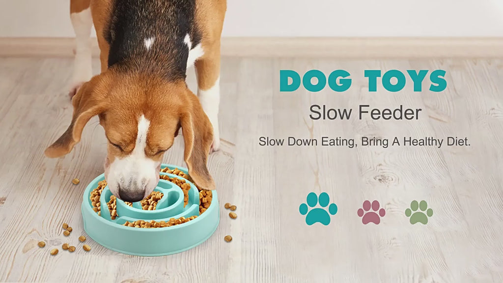 Bark & Buff™ Pet Slow Feeder Bowl