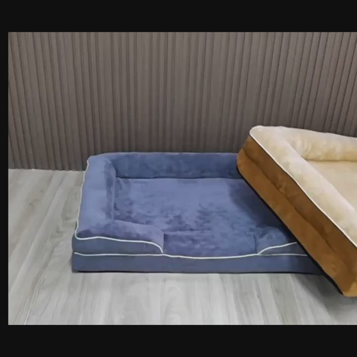 Bark & Buff™ Large Deluxe Orthopedic Dog Bed